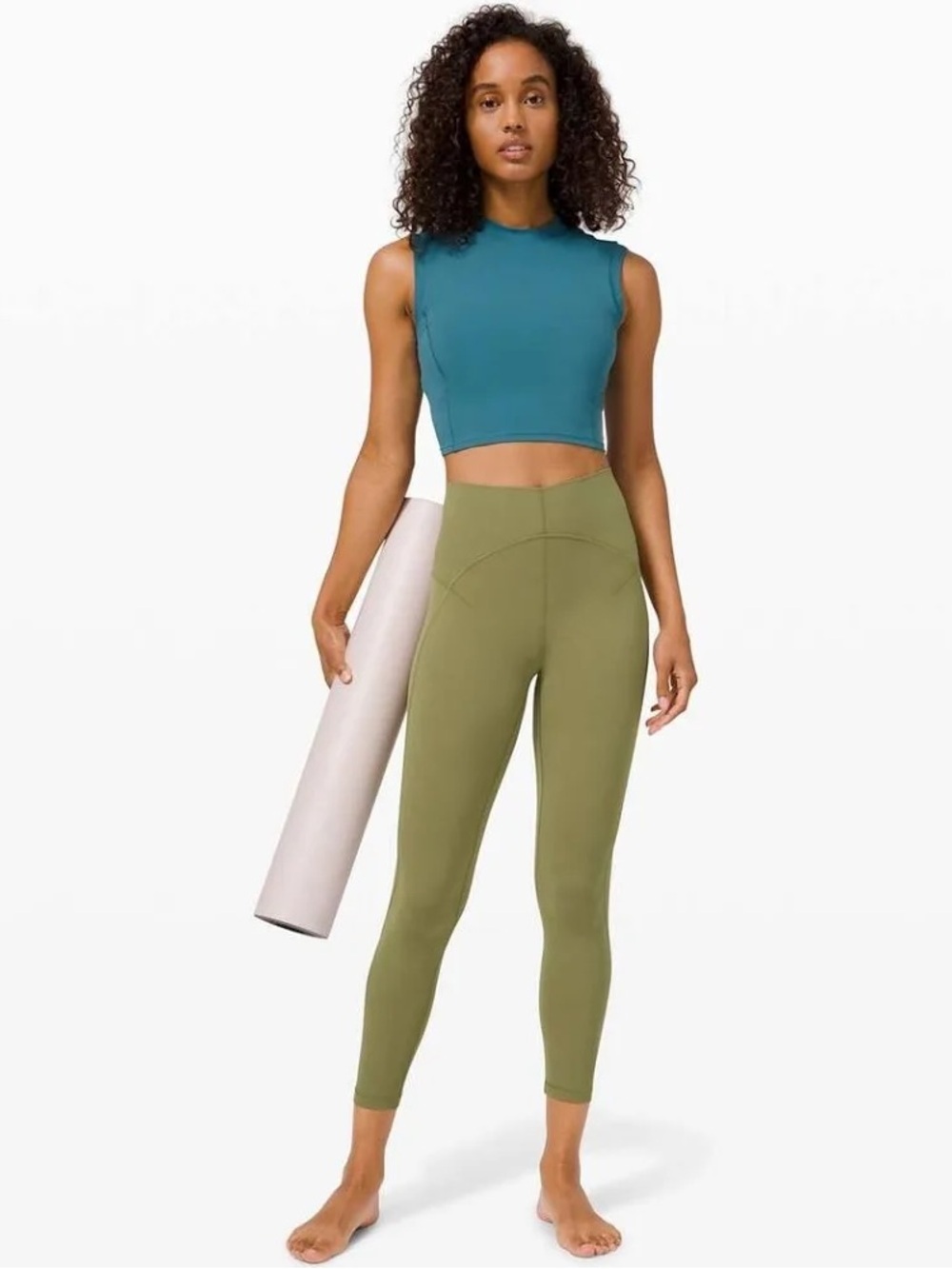lululemon Instill Leggings Bronze Green